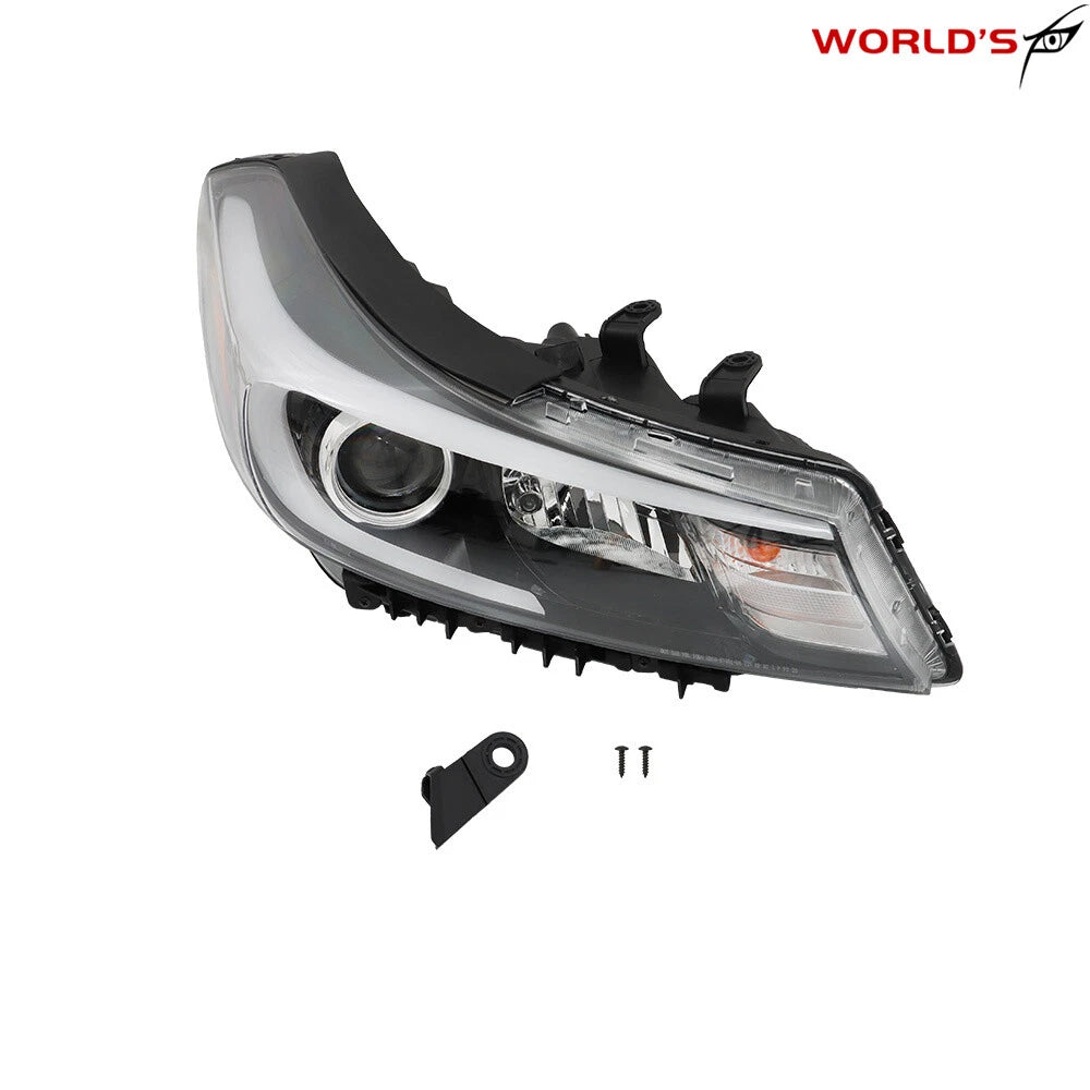Halogen Headlight Assembly for Kia Forte/Forte5 (2017–2018) Passenger Side