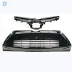 Set of 2 Front Upper Lower Bumper Grille for Toyota Corolla (2017–2019)