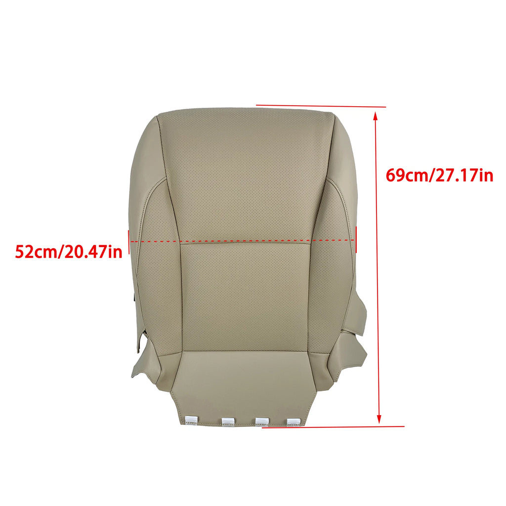 Leather Perforated Driver Bottom Seat Cover for Lexus ES350 (2007-2012)