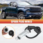 8pcs Spark Plug Wire Ignition Coil Cable No.19431551 for Chevrolet Silverado (2014–2018)