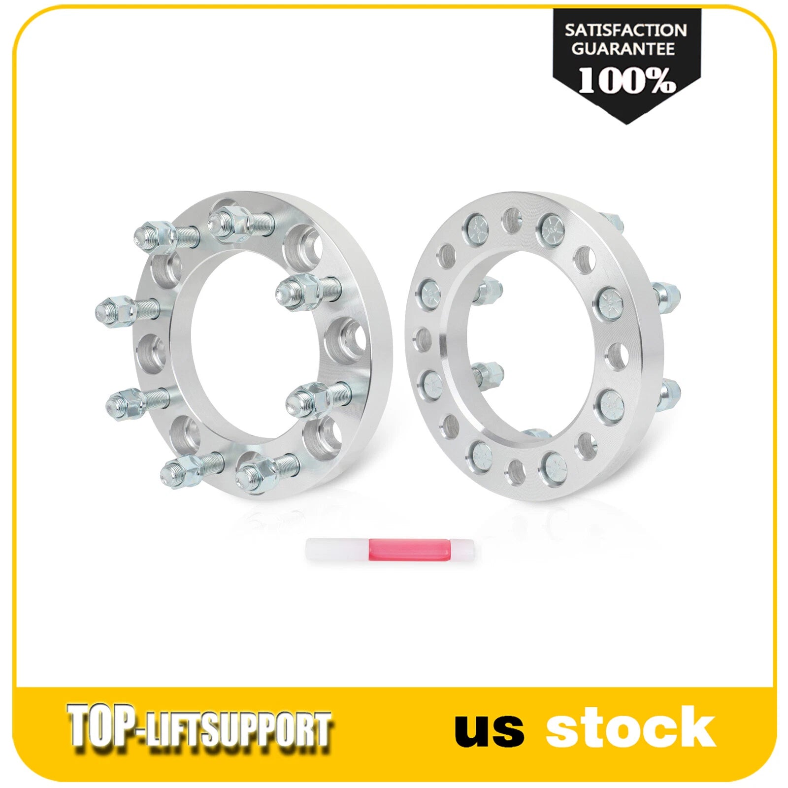 2X 1 Inch Wheel Spacers for Dodge Ram 2500 3500, Ford F250 F350