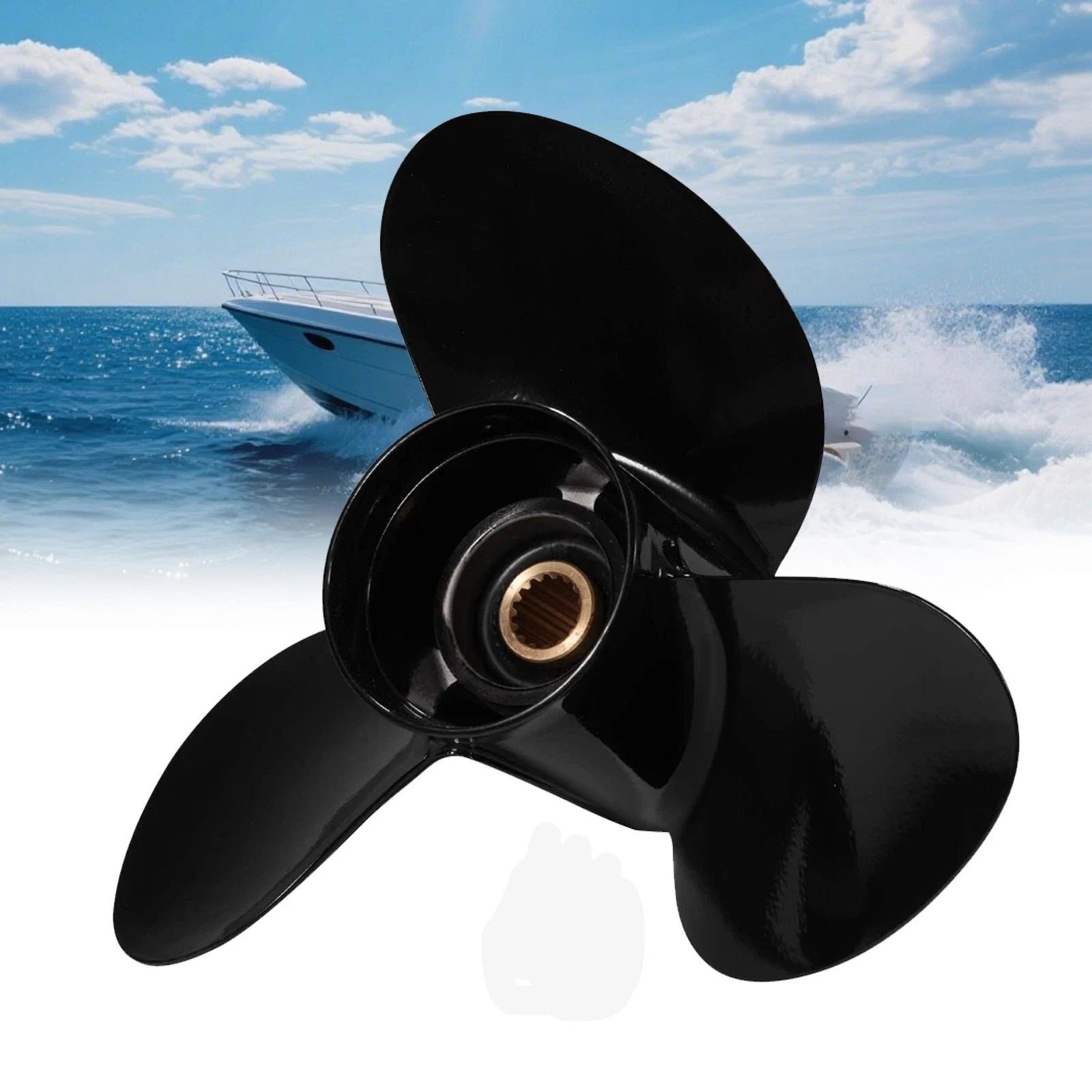 14 x 17 Propeller for Suzuki Outboard 50-140HP (15 Spline, RH)