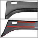 Set of 2 Bed Rail Caps for Chevy Silverado GMC Sierra 1500 (1999–2005)
