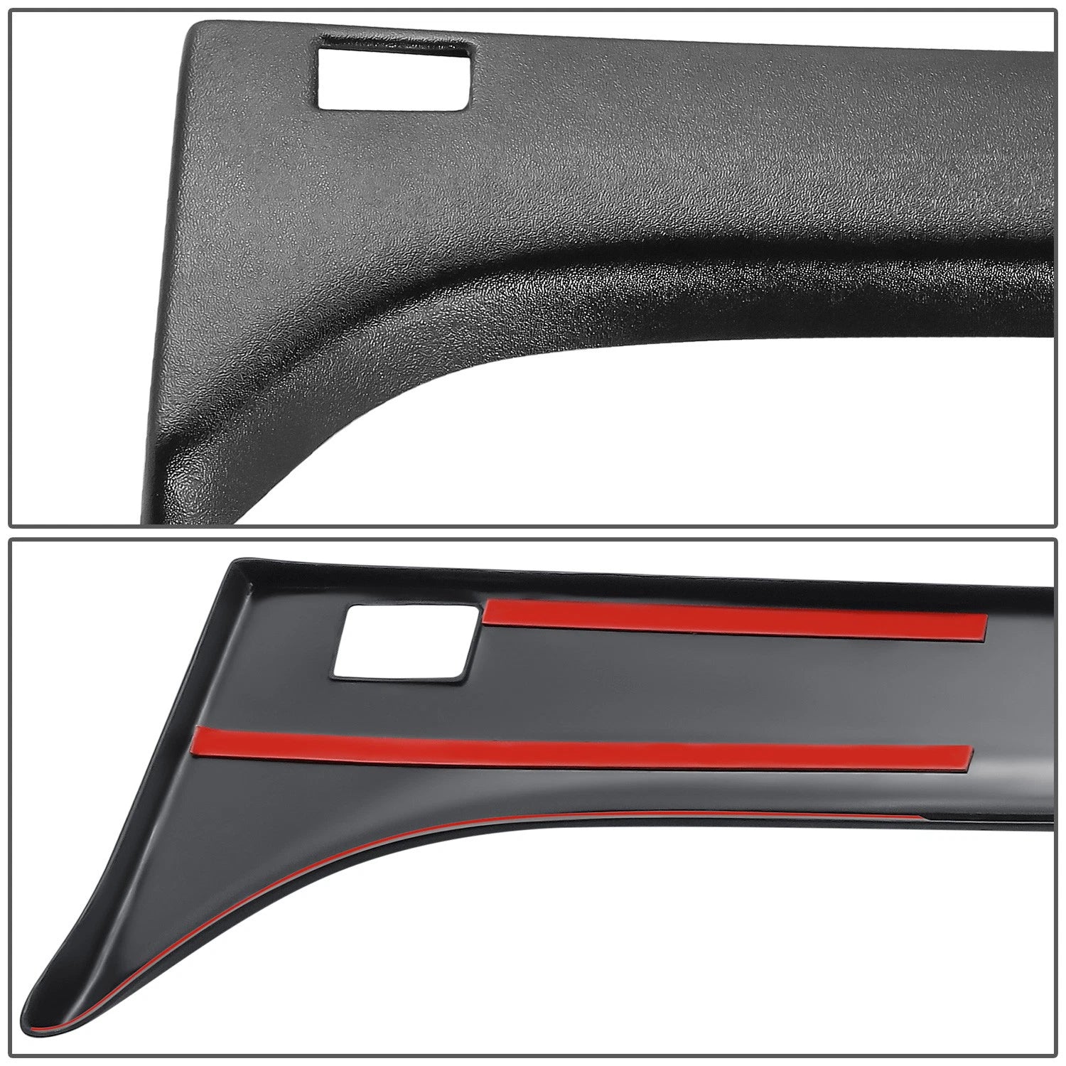 Set of 2 Bed Rail Caps for Chevy Silverado GMC Sierra 1500 (1999–2005)
