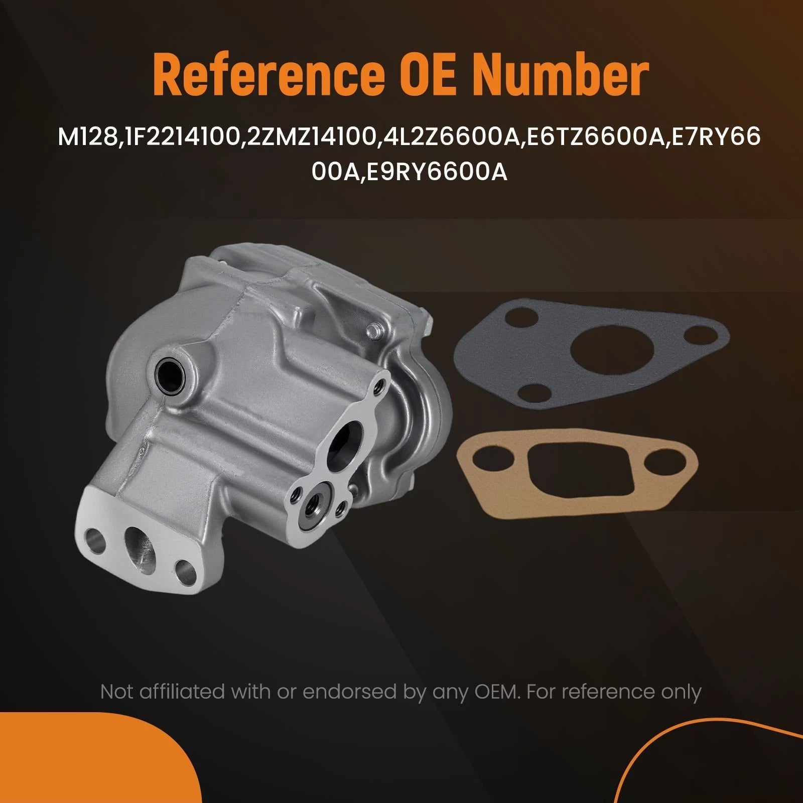 Oil Pump for Ford Explorer/Mountaineer 4.0L V6 SOHC (1997–2010) Aluminum
