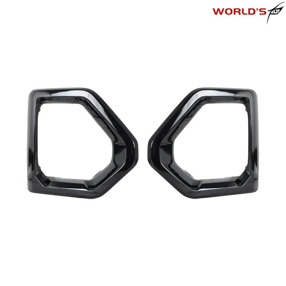 Set of 2 Front Fog Light Outer Bezel Covers for GMC Sierra Denali SLT