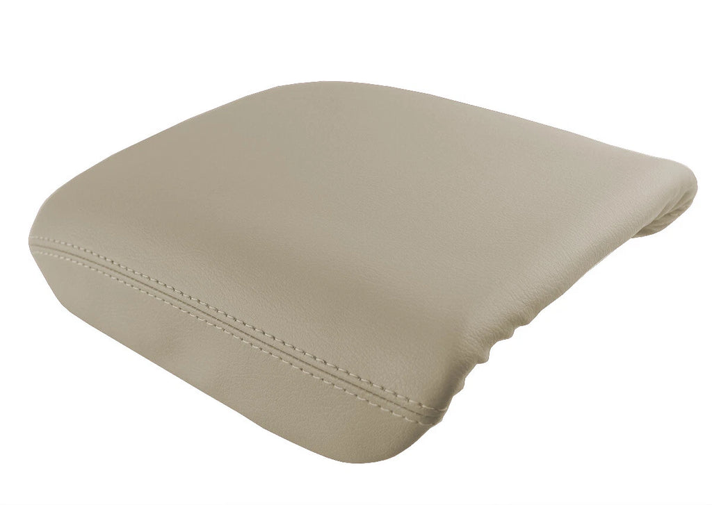Console Lid Pull Over Cover for Honda Pilot (2003–2008) Leather Beige