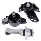 3Pcs Engine Motor, Torque Strut & Transmission Mount for Kia Soul (2014–2019)