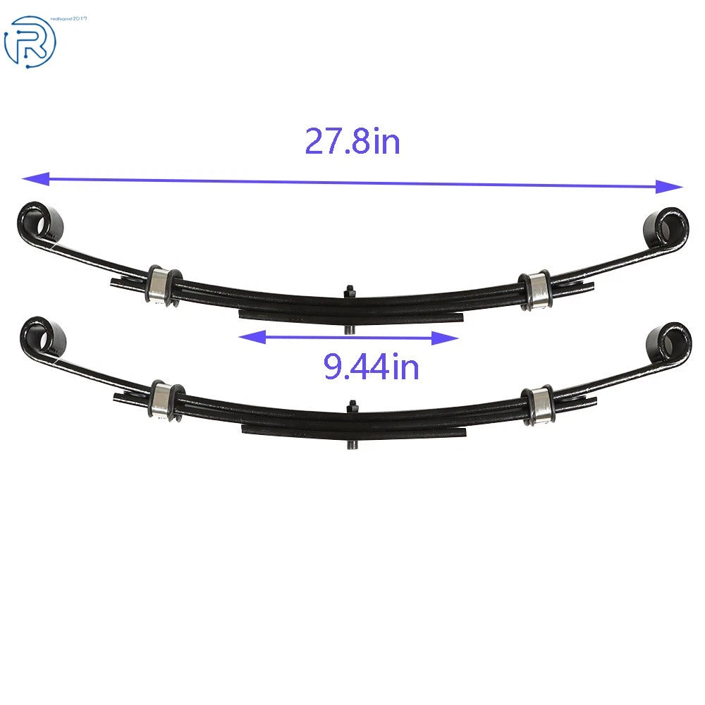 2X Heavy Duty Rear Leaf Springs for EZGO TXT (1996–2013)