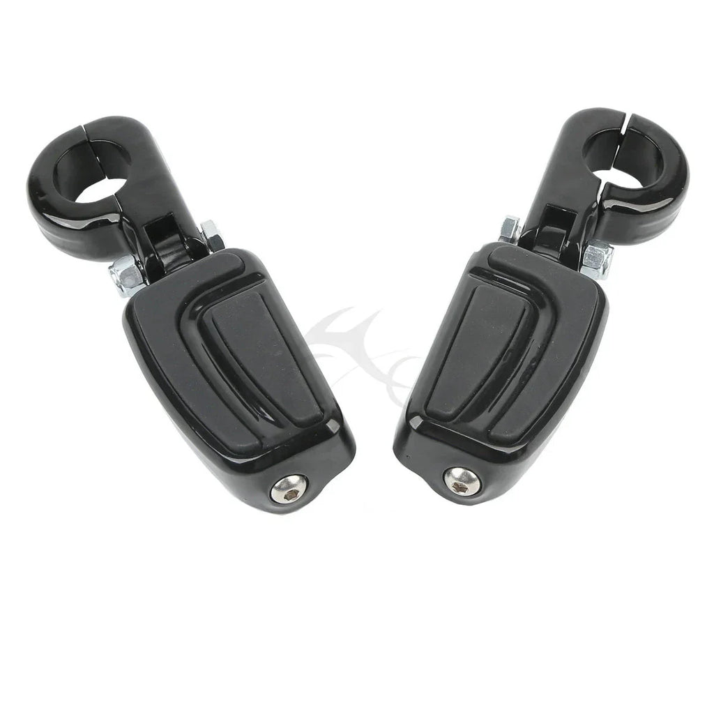 1 1/4" Highway Bar Foot Pegs for Harley Softail Fatboy Deluxe