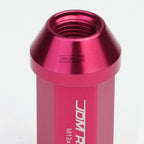 20 PCS Closed End M12x1.25 Pink Aluminum Lug Nuts for JDM Vehicles