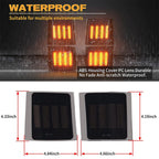 Dynamic Smoke LED Corner Turn Signal Lights for GMC Chevy C/K Silverado Suburban