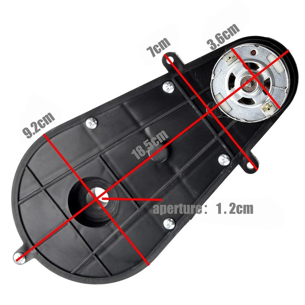 24V RS555 Motor Gearbox 40000RPM for