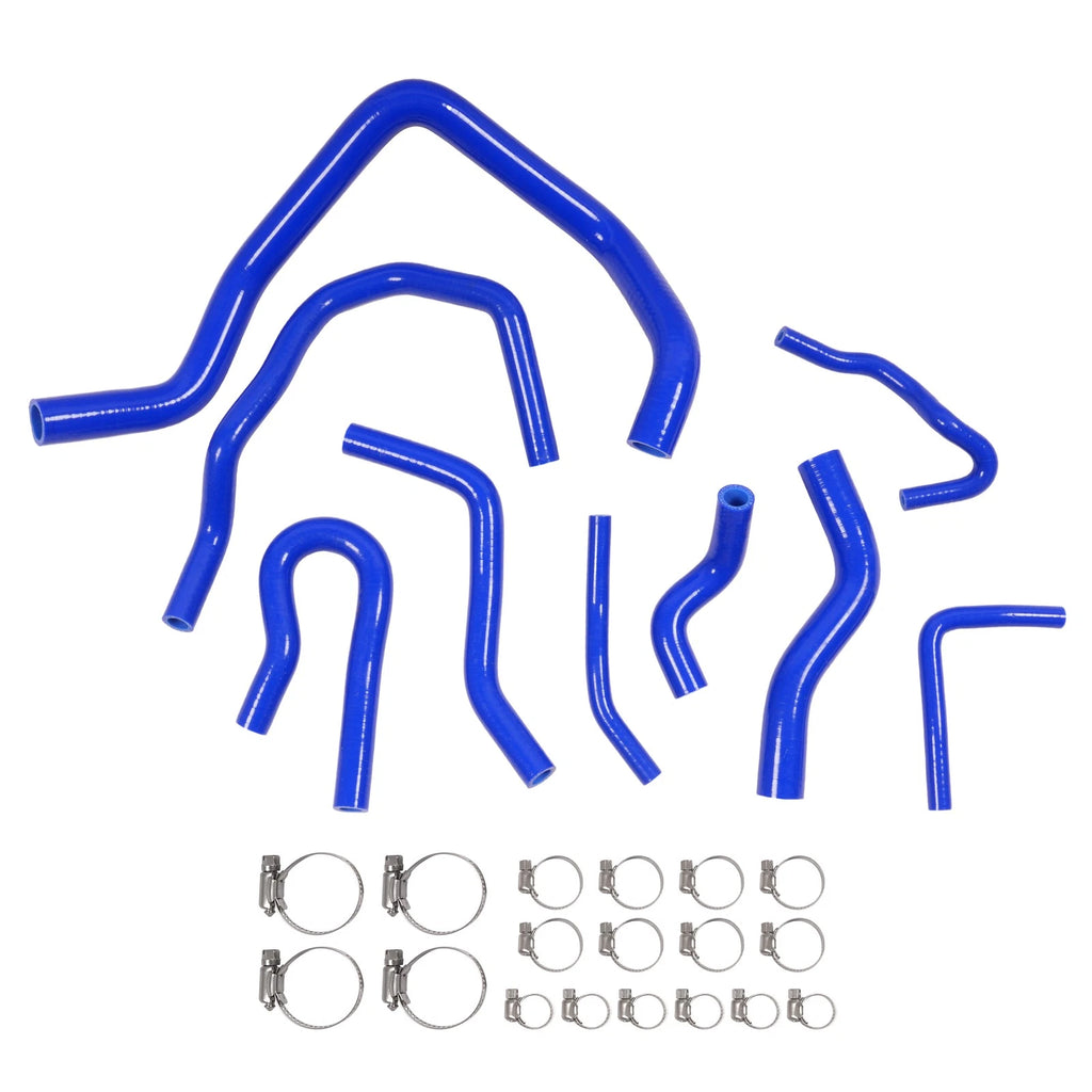Blue Silicone Radiator Hose Kit for Honda Civic (1992–2000)