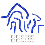 Blue Silicone Radiator Hose Kit for Honda Civic (1992–2000)