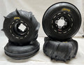DWT G3 Beadlock Wheels & ITP Sand Star Paddle Tires Kit for TRX 450R 250R