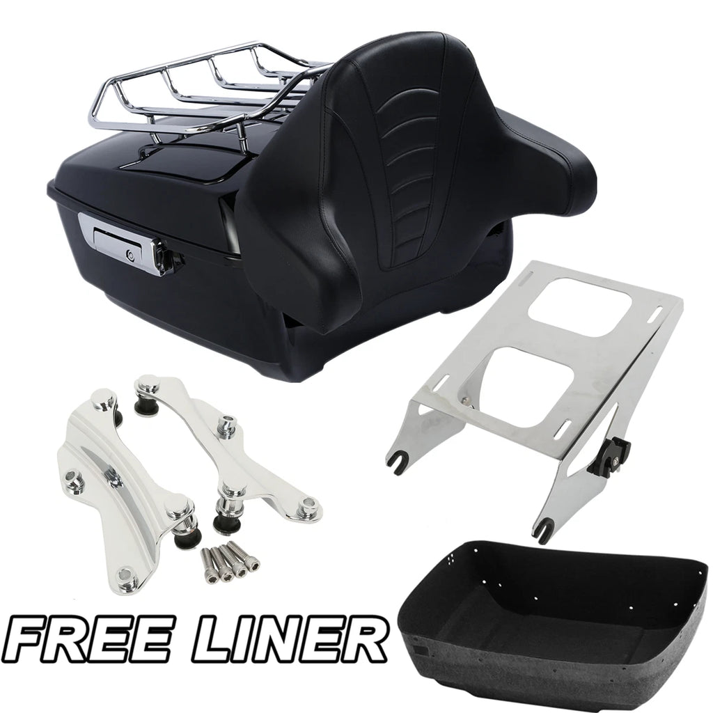 Trunk Mount Rack Docking Pad for Harley Touring Road Glide (2014–2026)
