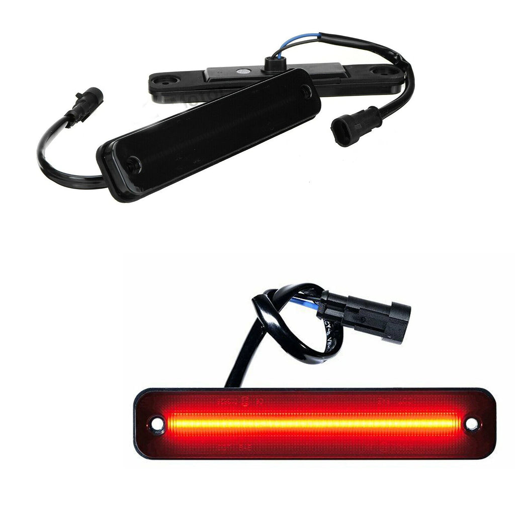 Set of 2 Rear Red LED Fender Side Marker Lights for Hummer H2 (2003–2009)