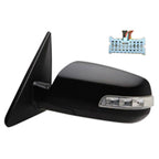 Power Door Mirror Driver Side Replacement Heated Glass w/Turn Signal for Jeep (2011–2018)