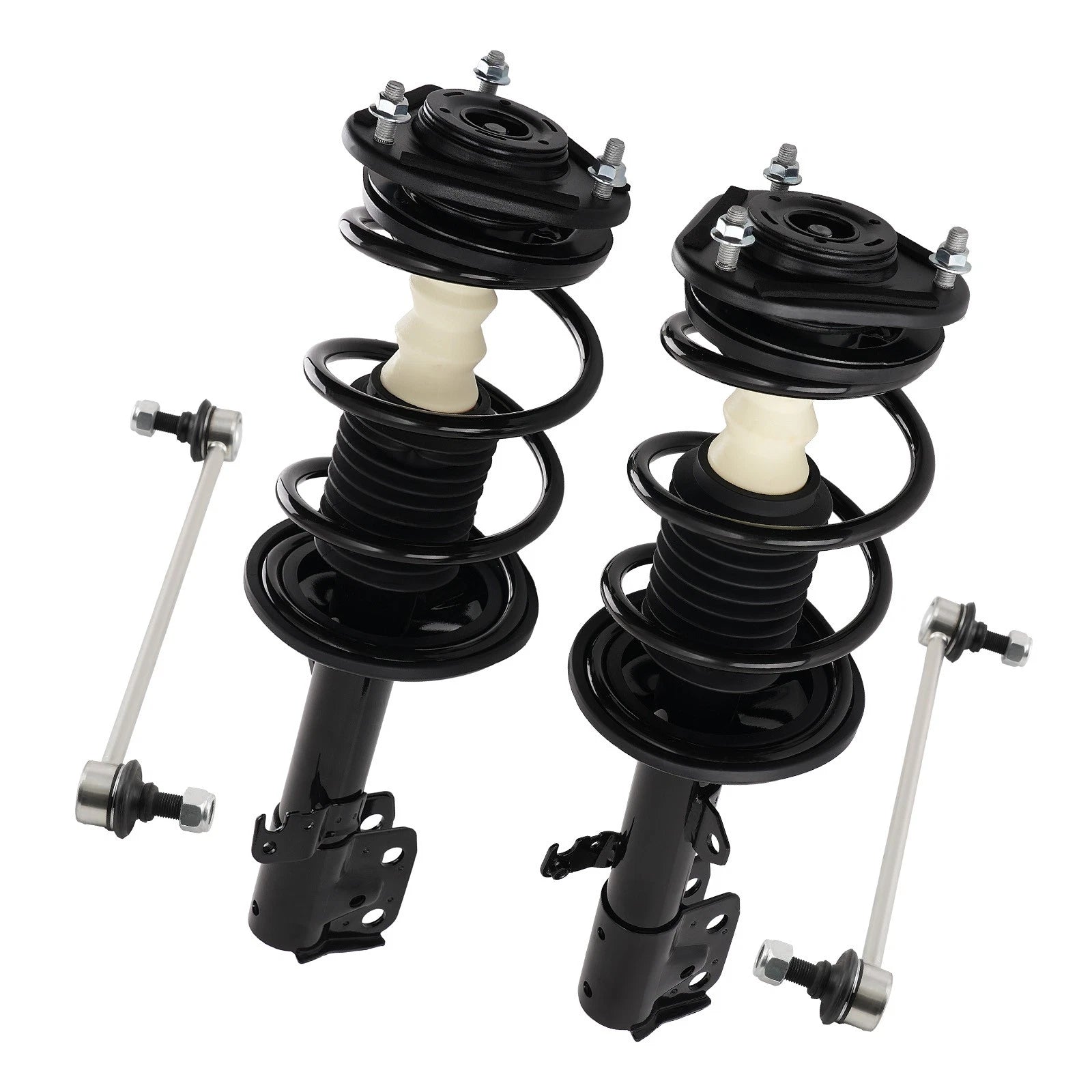Front Quick Struts w/ Spring Sway Bar Link for Toyota Corolla Matrix (2009–2013)