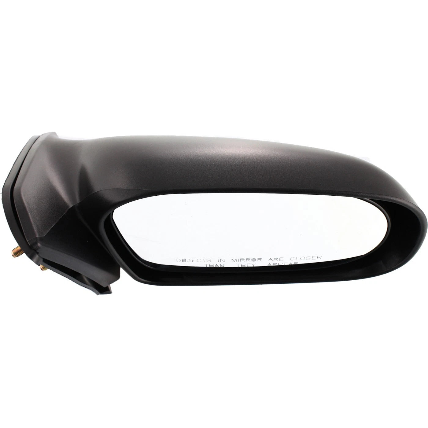 Manual Mirror for Toyota Tercel (1995–1999) Passenger Side Textured Black