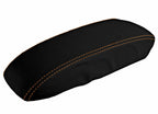Console Lid Pull Over Cover Leather for Honda Accord (1998–2002) Orange Stitch