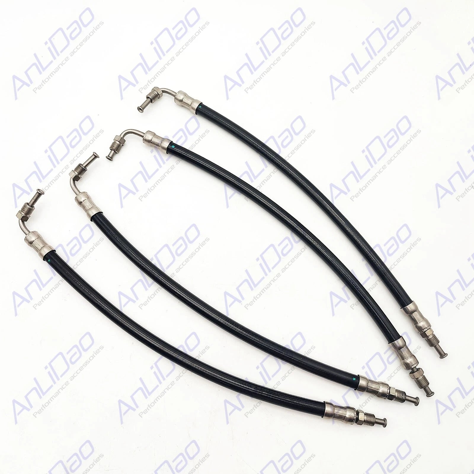 Set of 4 Power Trim Hoses for Mercruiser Fit (32-86036Q, 18-2103)