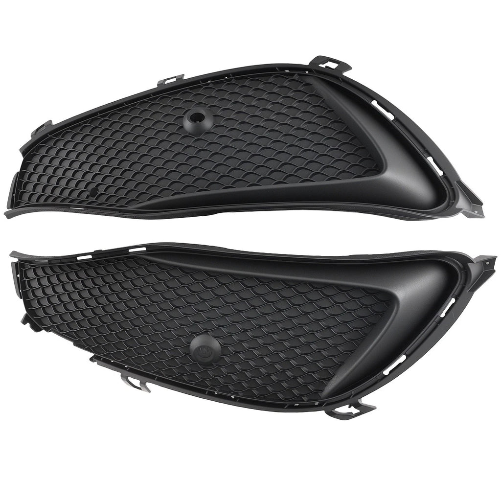 Set of 2 Front Bumper Fog Lamp Grille Covers for Mercedes-Benz CLA W117 (2016–2019)