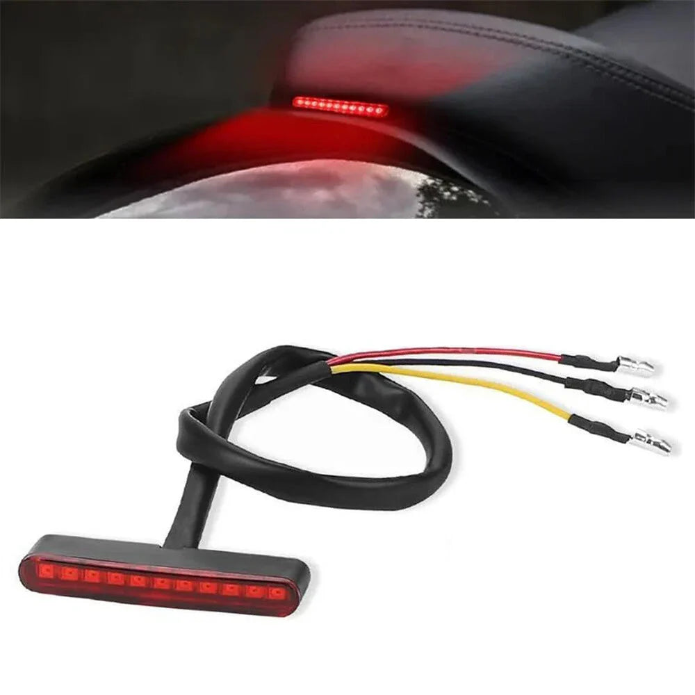 Red Universal Rear Tail Running Stop Mini Strip Brake Light for Motorcycle ATV