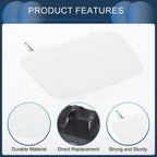 Front Right Washer Nozzle Cover Cap for Audi Q3 (2016–2017) 1Pcs White