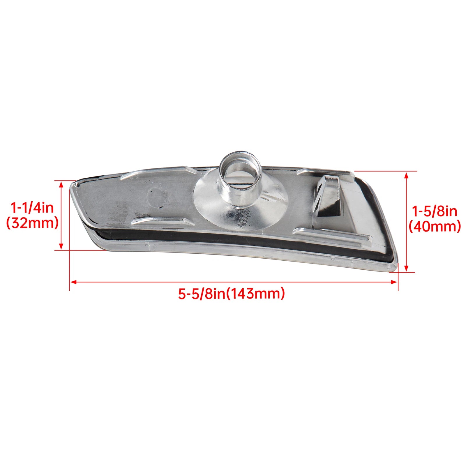 Clear Front Fender Side Marker Lights for Pontiac G8 (2008–2009)