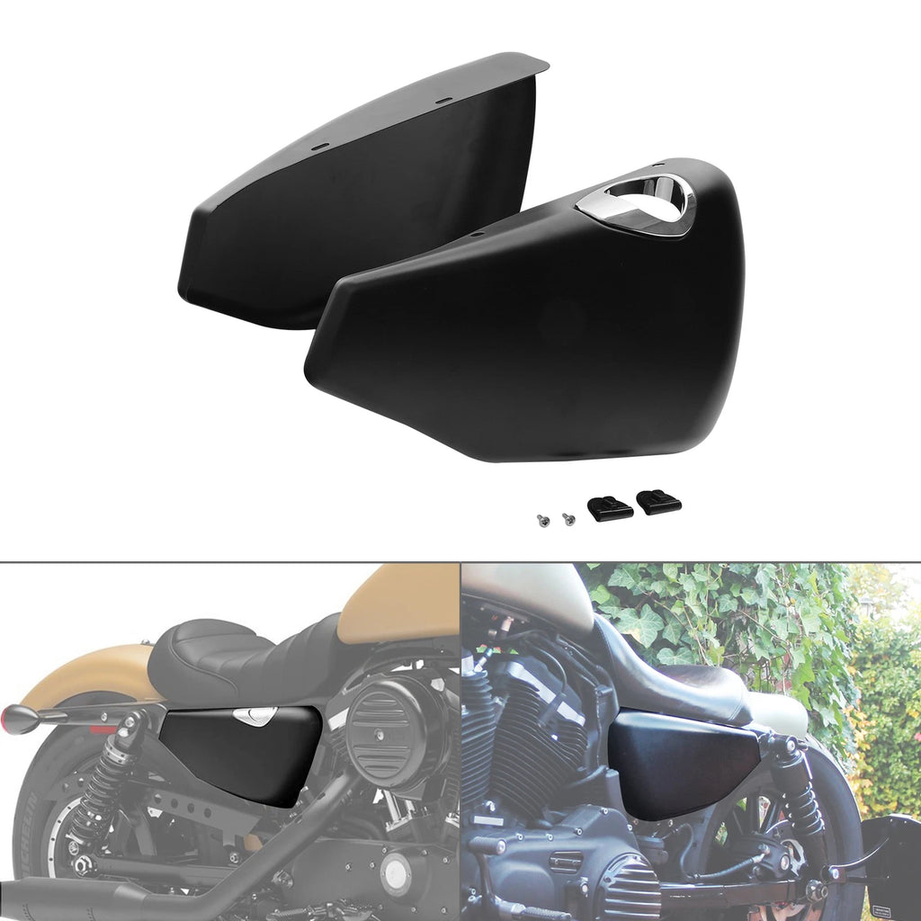 Set of 2 Battery Side Fairing Covers for Harley Sportster XL883 1200 (2014–2022)