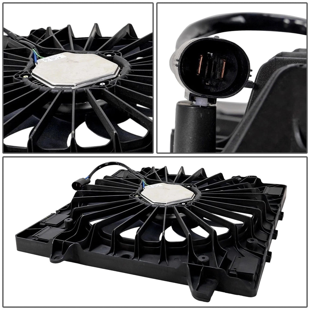 Single Cooling Radiator Fan Assembly for Cadillac XT5 GMC Acadia (2017–2019)