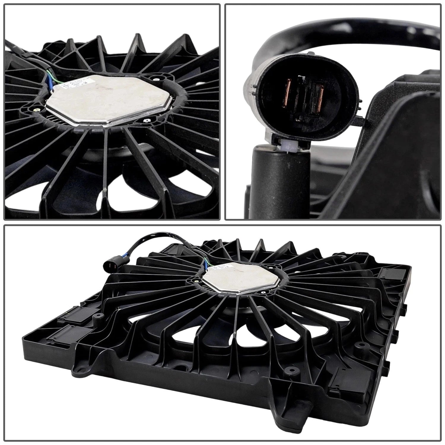 Single Cooling Radiator Fan Assembly for Cadillac XT5 GMC Acadia (2017–2019)
