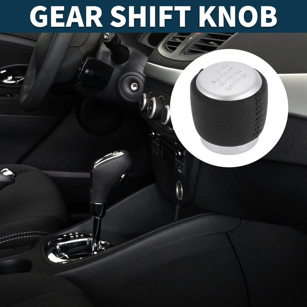 6 Speed Manual Gear Shifter Knob for Toyota Auris (2008–2018) Plastic Leather