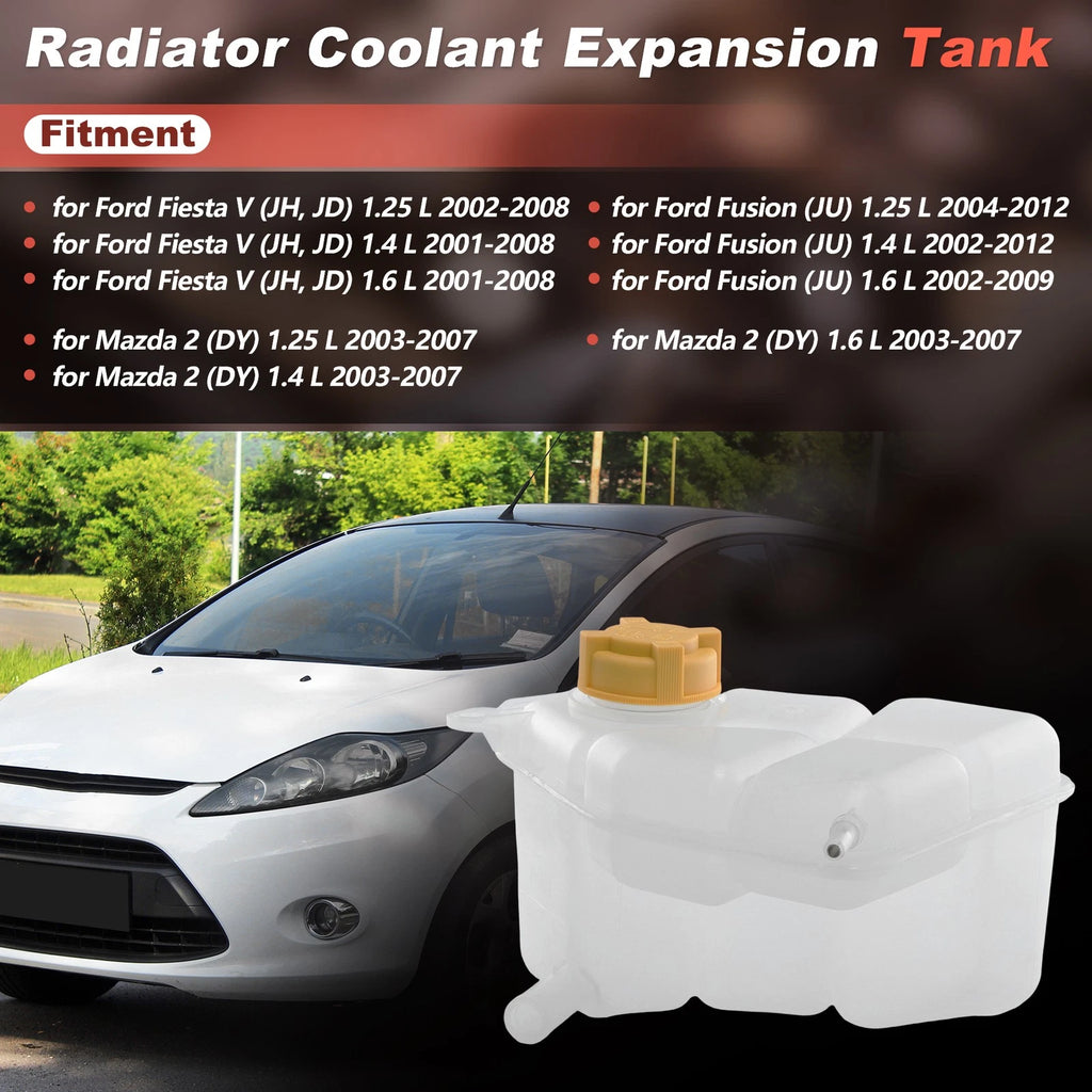 Coolant Expansion Reservoir Tank for Mazda 2, Ford Fiesta, Fusion (2011–2019) 1221362