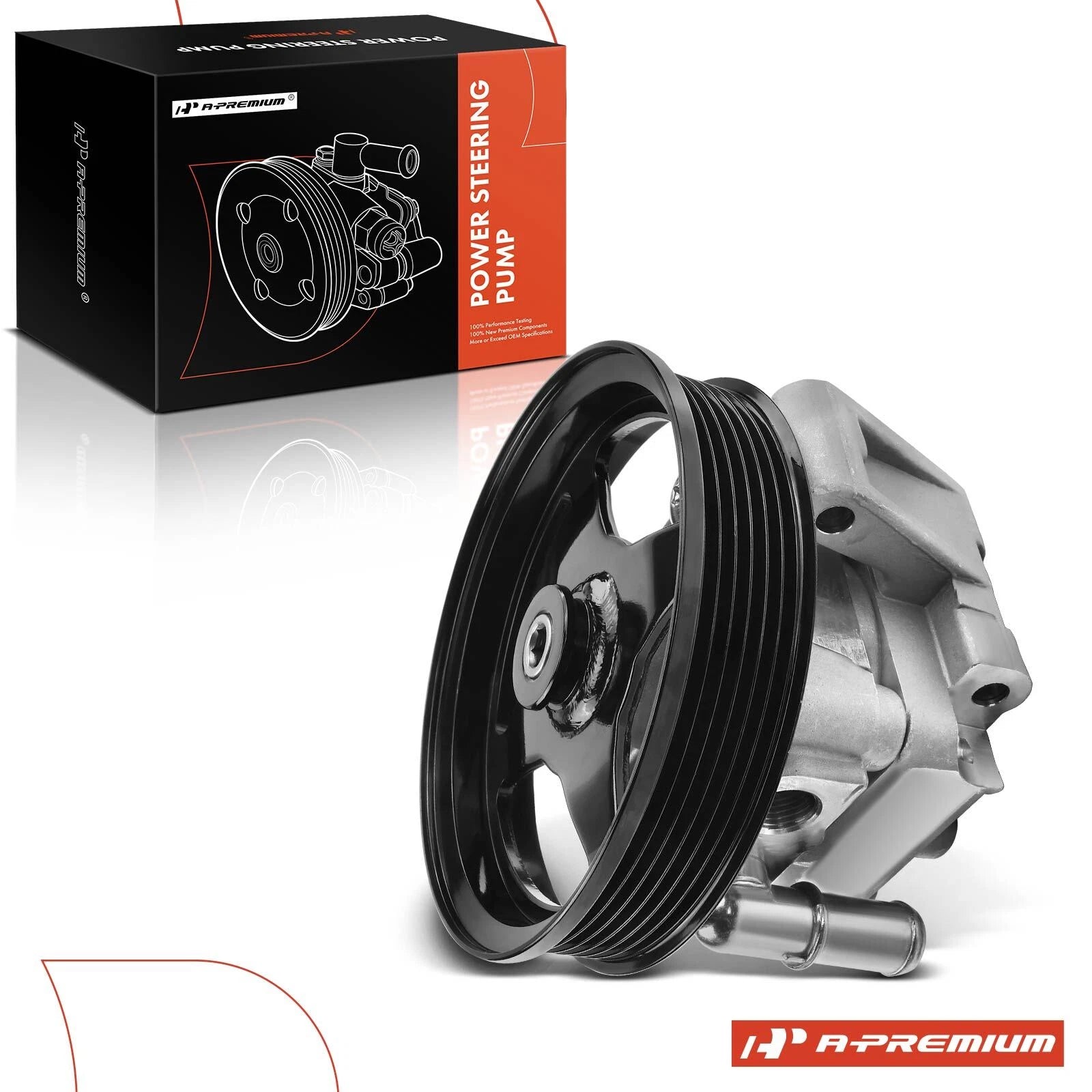 Power Steering Pump with Pulley for Lincoln LS (2003–2006)