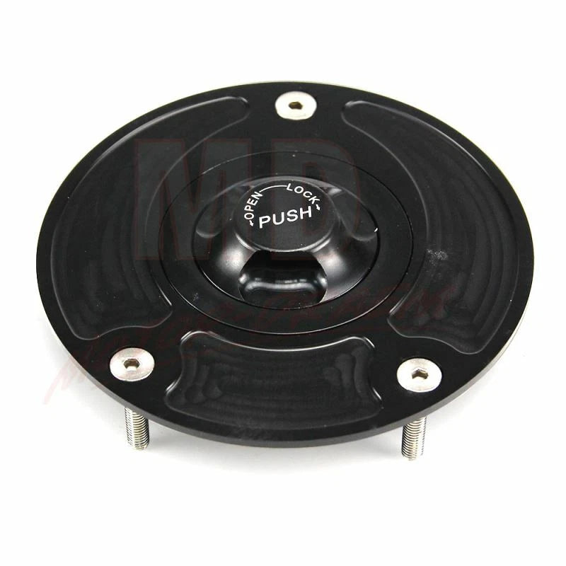 CNC Keyless Fuel Gas Tank Cap Cover for Suzuki GSXR600/750/1000/SV1000S (2004–2013)