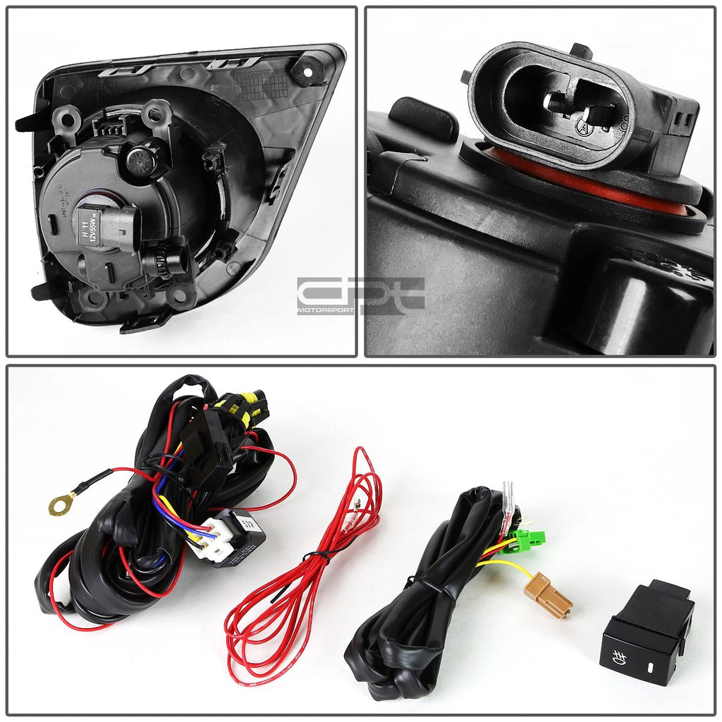 Fog Light Lamp + Switch for Honda Accord (2013–2015) CT1/CT2 Smoked Lens