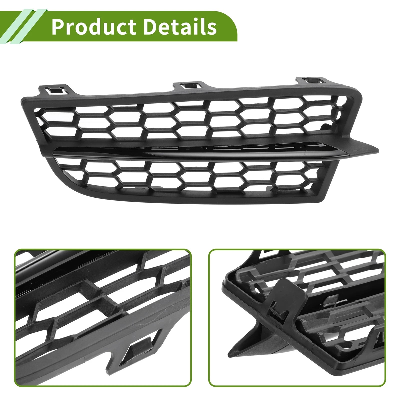 1 Pcs Fog Light Grill for BMW 1-Series (2011–2015) No. 51118053803