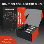 Ignition Coil and Iridium Spark Plugs for Chevrolet Aveo (2004-2007)