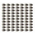 2D Holographic Laser Flat Fishing Lure Eyes Stickers