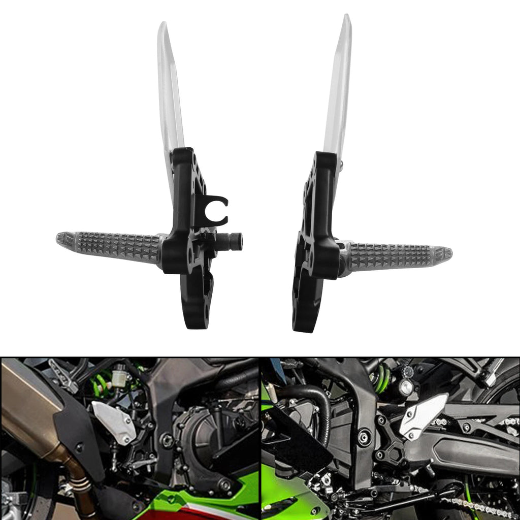 Driver Footrest Foot Pegs Bracket for Kawasaki Ninja ZX-4R ZX-4RR (2023–2024)