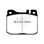 Set of 2 Brake Pads for MB Mercedes 420 280 300SEL 300SE