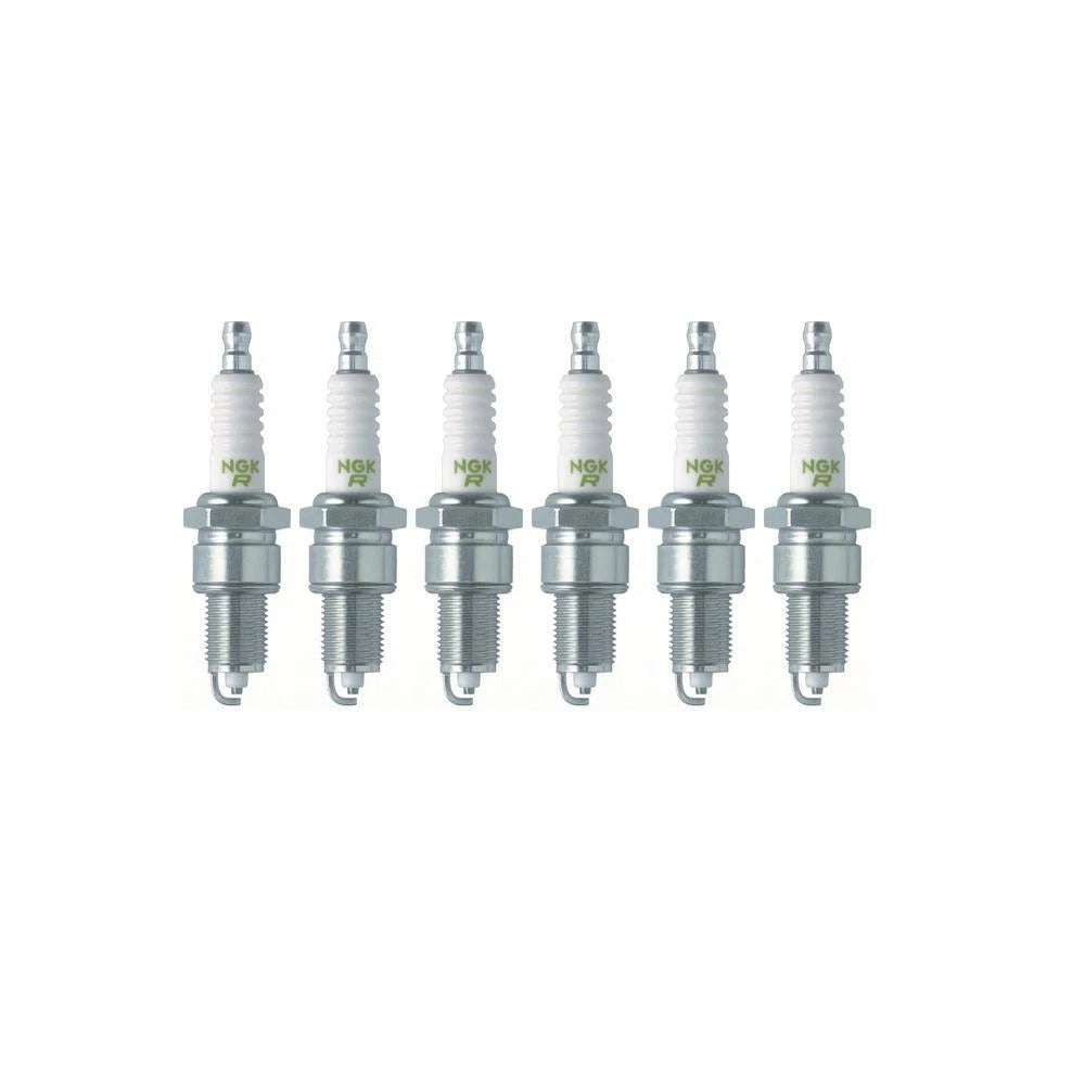 Set of 6 Spark Plugs for BMW E24 E28 E30 325i 325is (1982–1994) NGK ZGR5A 5077 12129061869