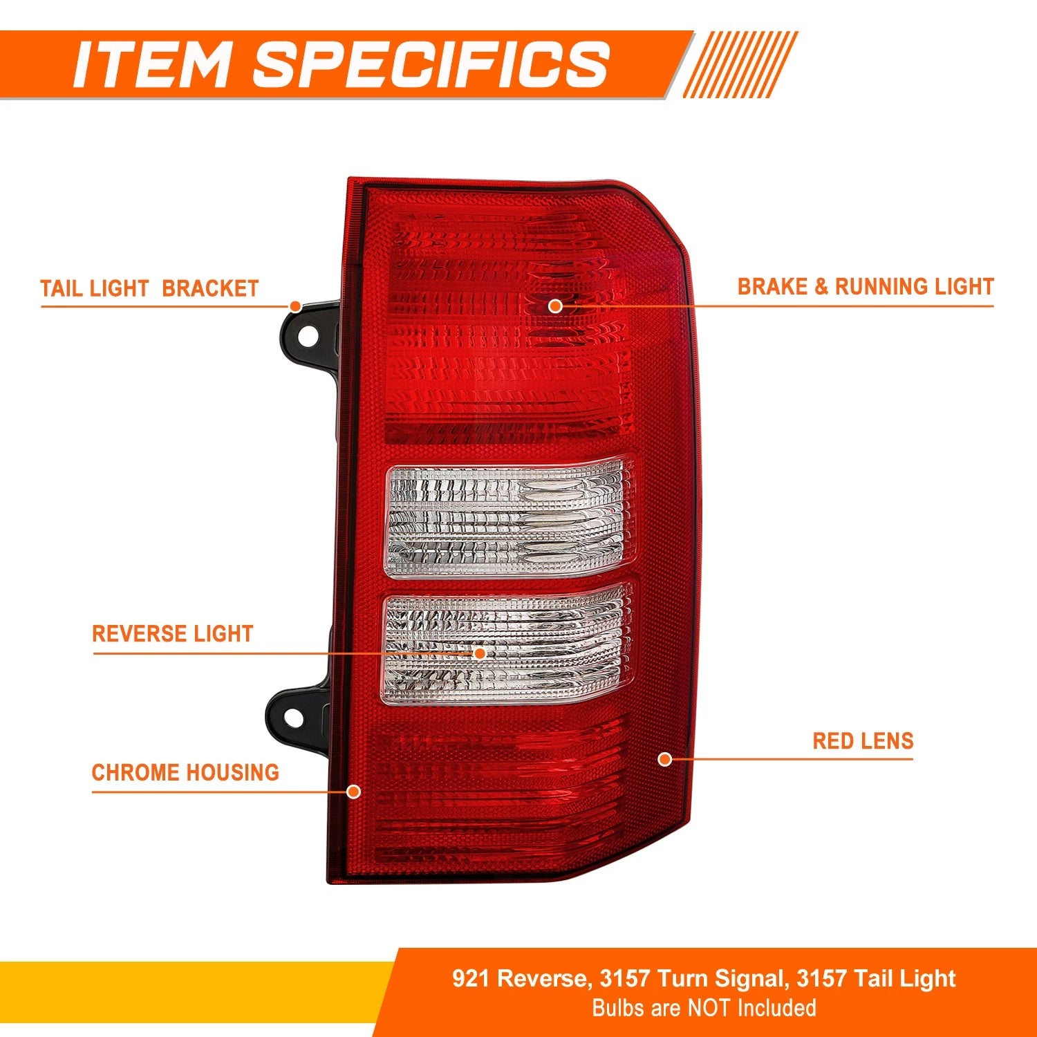 Amber Lens Fog Lights for Honda Civic 2/4-Dr (2019–2020)