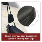 Black Passenger Backrest Sissy Bar for Harley Dyna Low Rider (2006–2017)