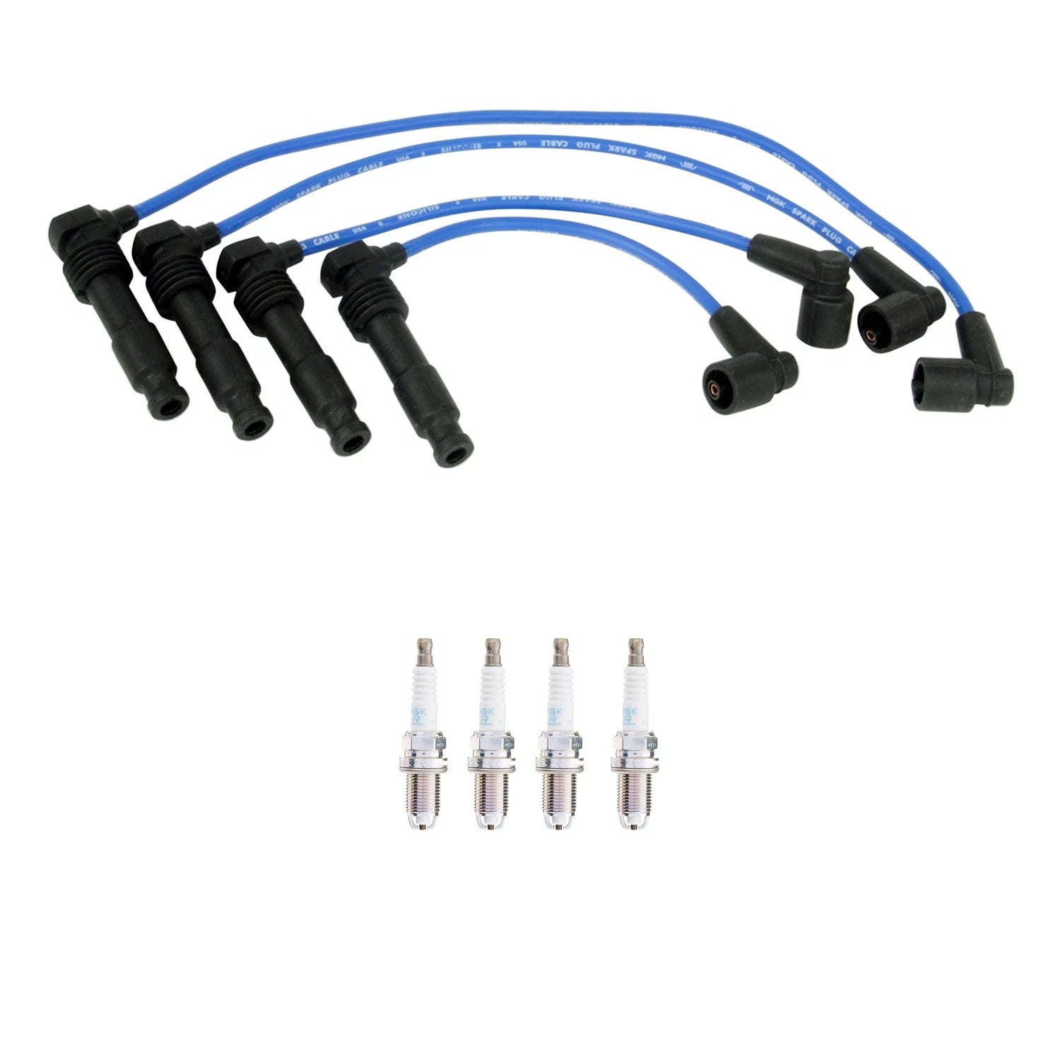 NGK 7mm Wire Set for Forenza, Leganza, Nubira, Optra, Reno (2000–2008)