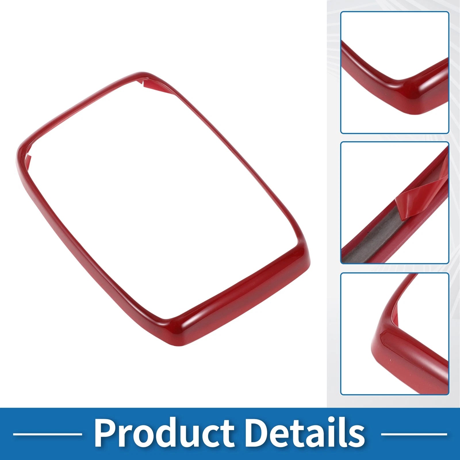 Rear Row Headlight Trim Bezel for Toyota Tundra (2014–2021) Red