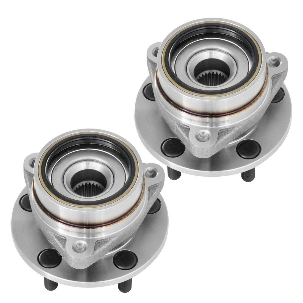 2X Front Wheel Bearing & Hub for Jeep Wrangler Cherokee Comanche (1984–1989)